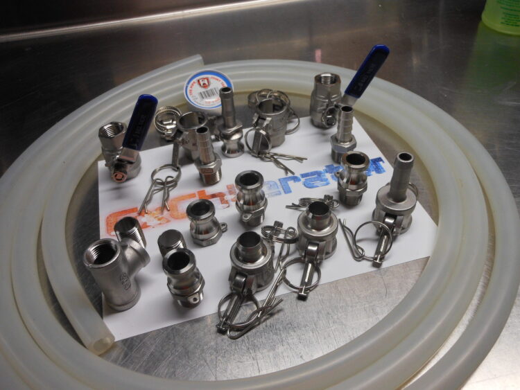 big fitting pack with all camlock fittings on end