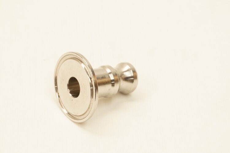 Stainless Steel 1/2" Male Cam Lock x 1.5" Tri Clover
