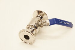 1.5" TC stainless steel ball valve.