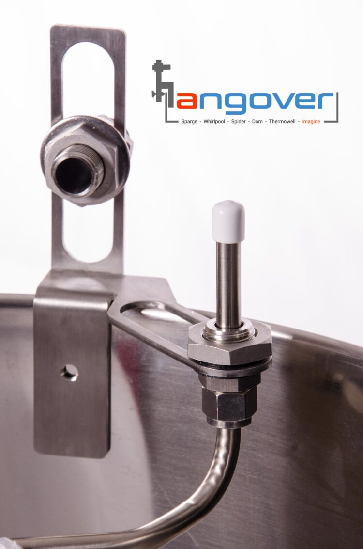 connection view of the hop spider frame to the Hangover.