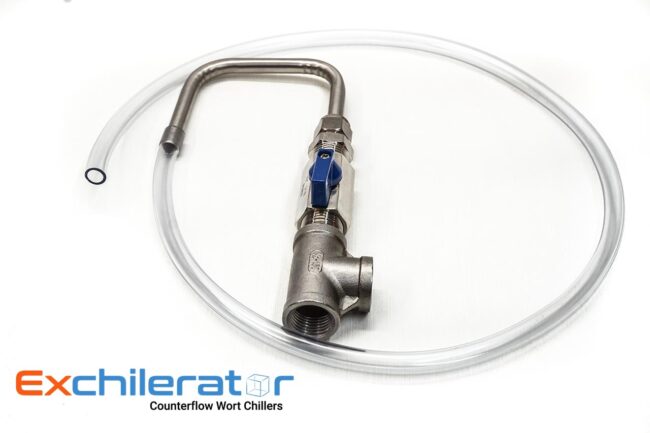 purge and waste valve for wort pumps