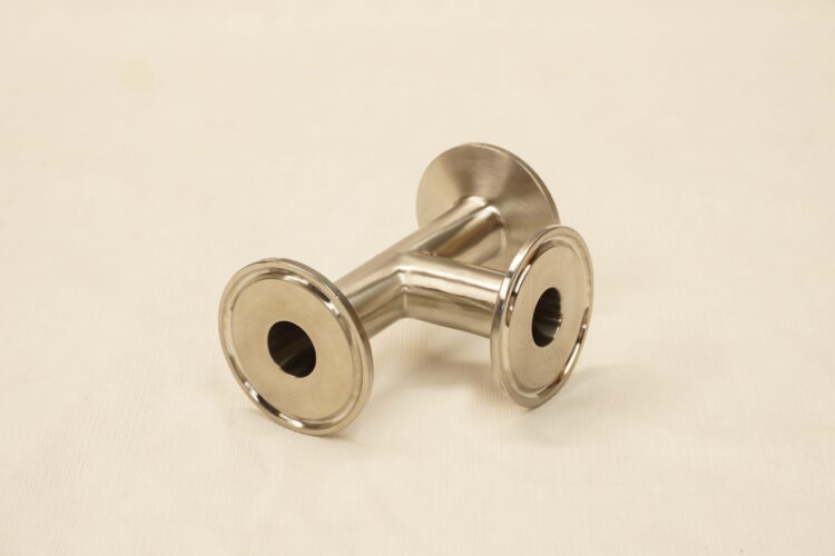 1/2" tri clamp tee stainless steel