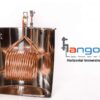 immersion wort chiller for hangover system in a brew kettle