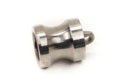 1/2" camlock plug made from pure 304 stainless steel.