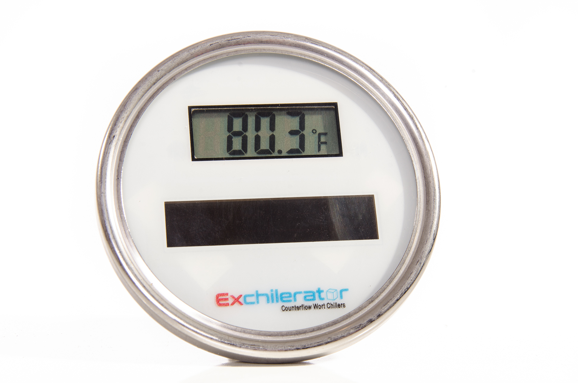 Solar Powered Digital Thermometer For Brewing