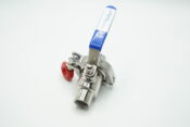 Quick Clean Take Apart Sanitary Tri-Clamp Ball Valve FNPT