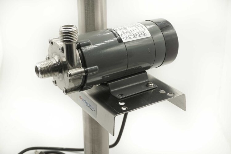 mk2 pump mounted on universal pump mount